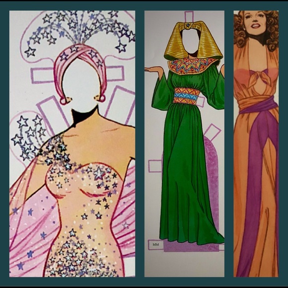 GLAMOROUS STARS OF THE FORTIES PAPERDOLLS - Picture 3 of 4